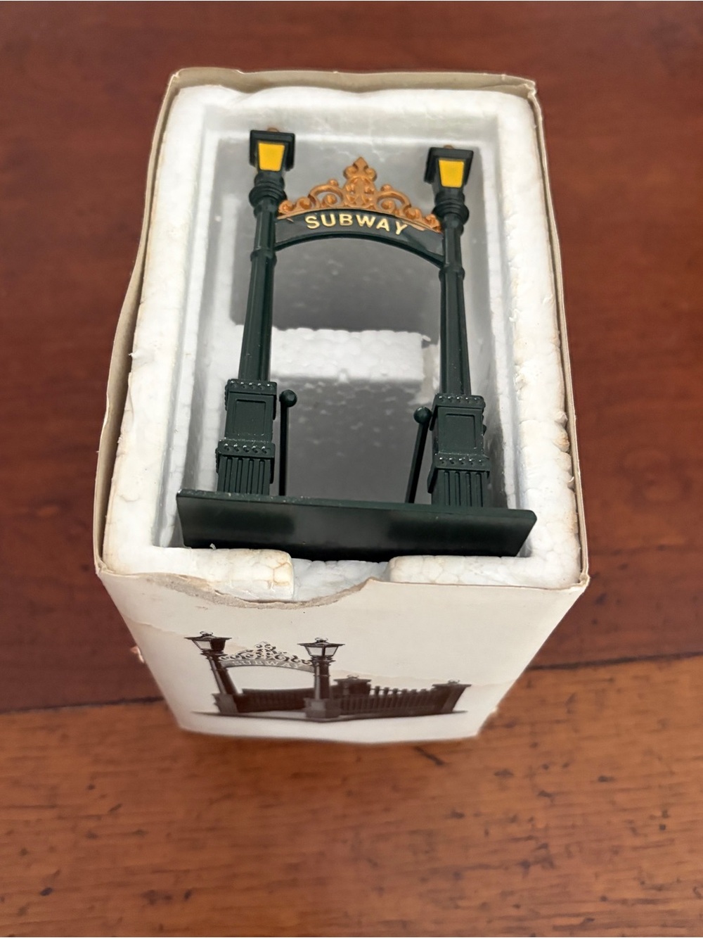 Dept 56 Heritage Village Collection City Subway Entrance #55417 Xmas Christmas